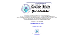 Desktop Screenshot of goodleather.com